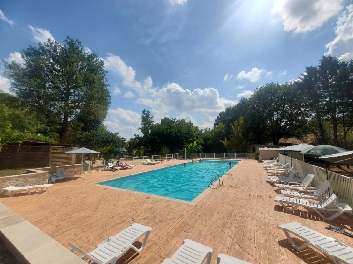 Camping Nature Le Valenty Mobil-Home-Dordogne Panoramique Clim Piscine Soturac Extérieur photo