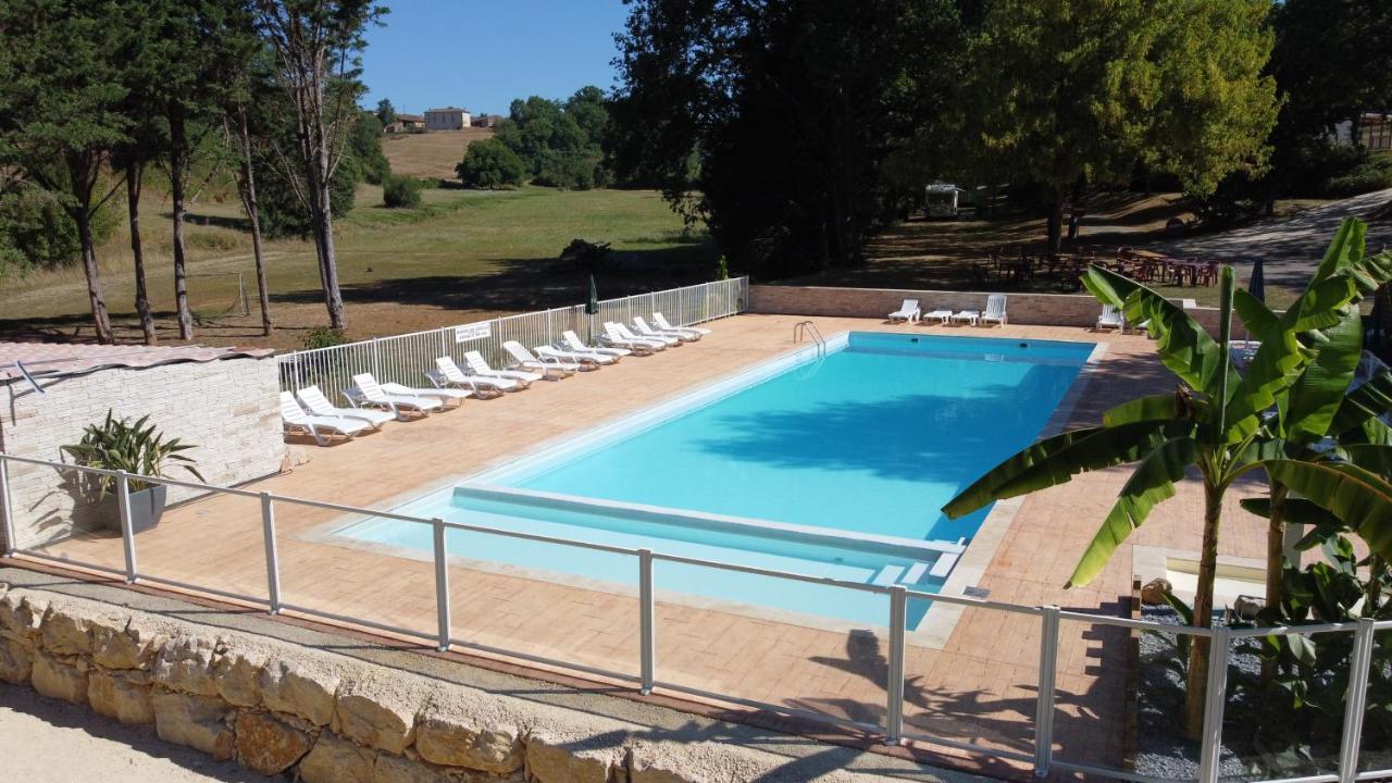 Camping Nature Le Valenty Mobil-Home-Dordogne Panoramique Clim Piscine Soturac Extérieur photo