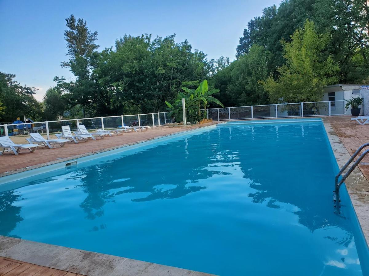 Camping Nature Le Valenty Mobil-Home-Dordogne Panoramique Clim Piscine Soturac Extérieur photo