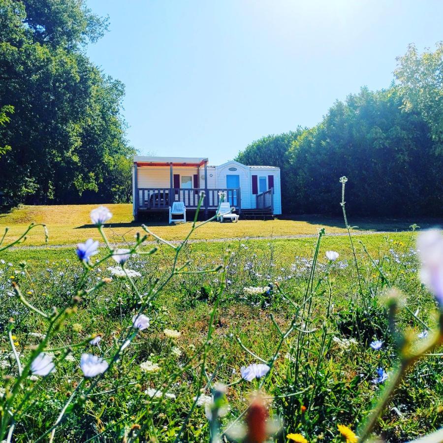 Camping Nature Le Valenty Mobil-Home-Dordogne Panoramique Clim Piscine Soturac Extérieur photo
