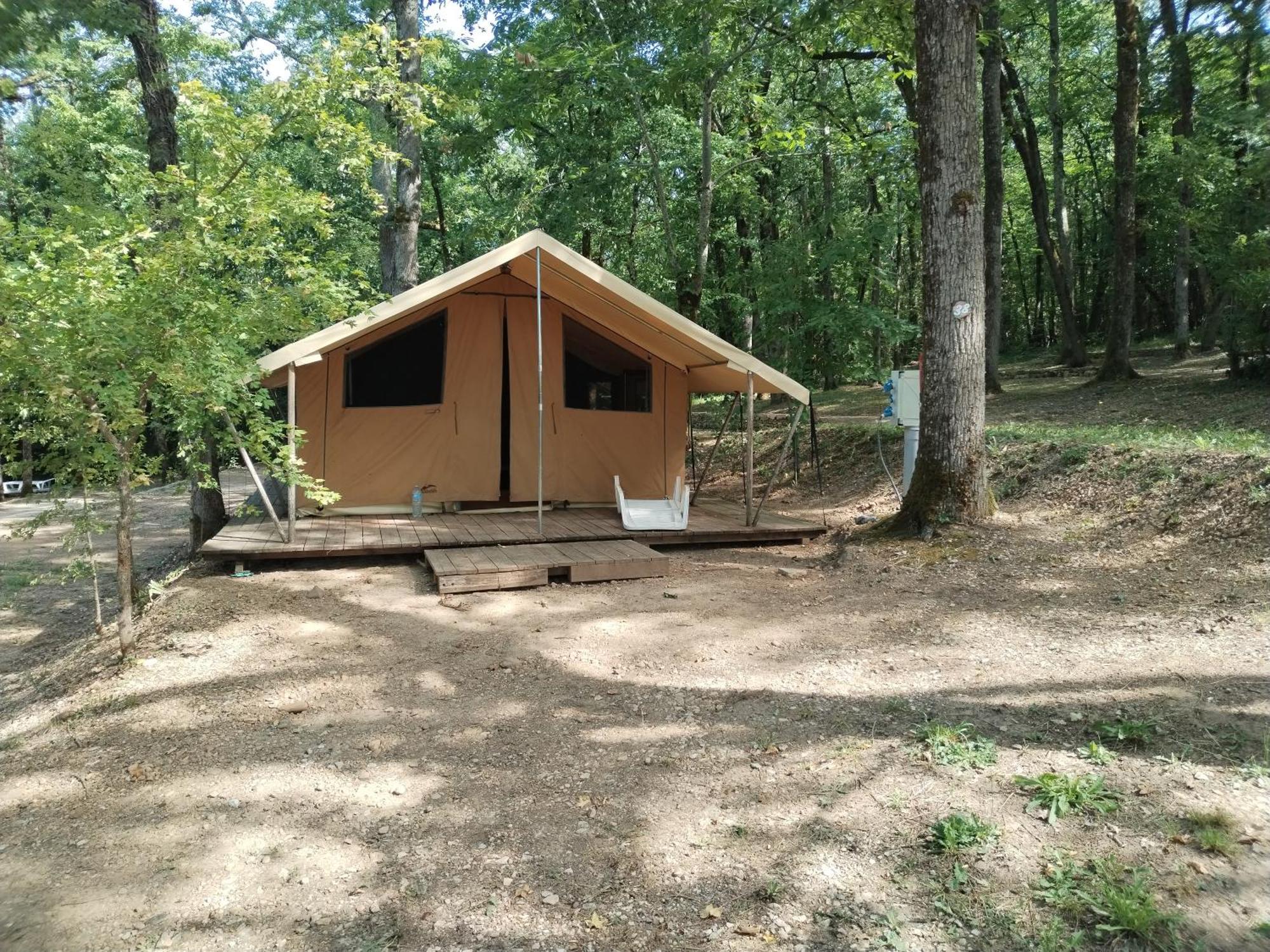 Camping Nature Le Valenty Mobil-Home-Dordogne Panoramique Clim Piscine Soturac Extérieur photo