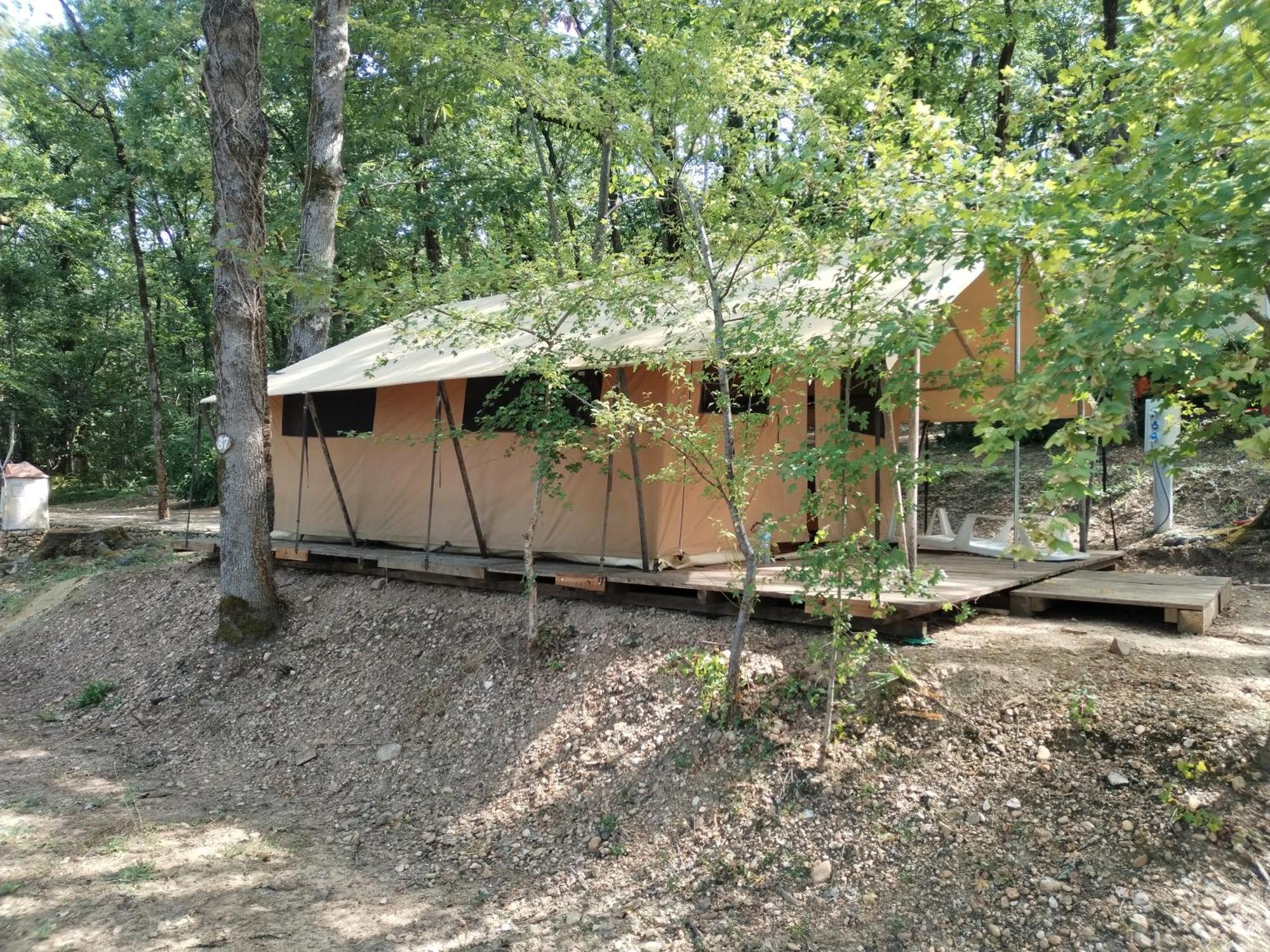 Camping Nature Le Valenty Mobil-Home-Dordogne Panoramique Clim Piscine Soturac Extérieur photo