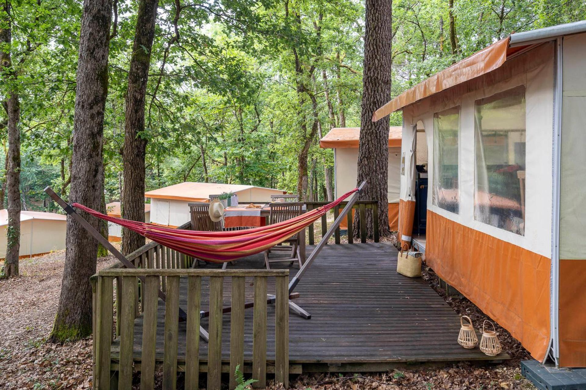Camping Nature Le Valenty Mobil-Home-Dordogne Panoramique Clim Piscine Soturac Extérieur photo