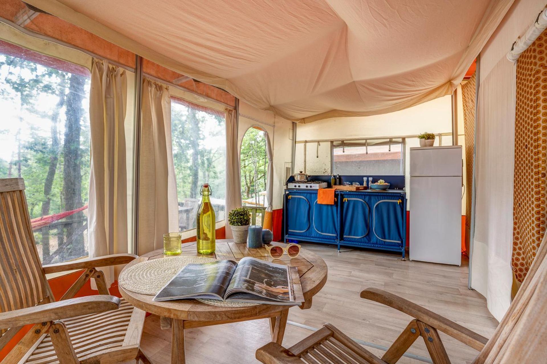 Camping Nature Le Valenty Mobil-Home-Dordogne Panoramique Clim Piscine Soturac Extérieur photo