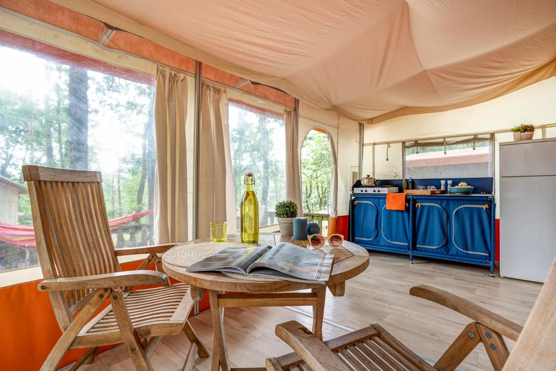 Camping Nature Le Valenty Mobil-Home-Dordogne Panoramique Clim Piscine Soturac Extérieur photo