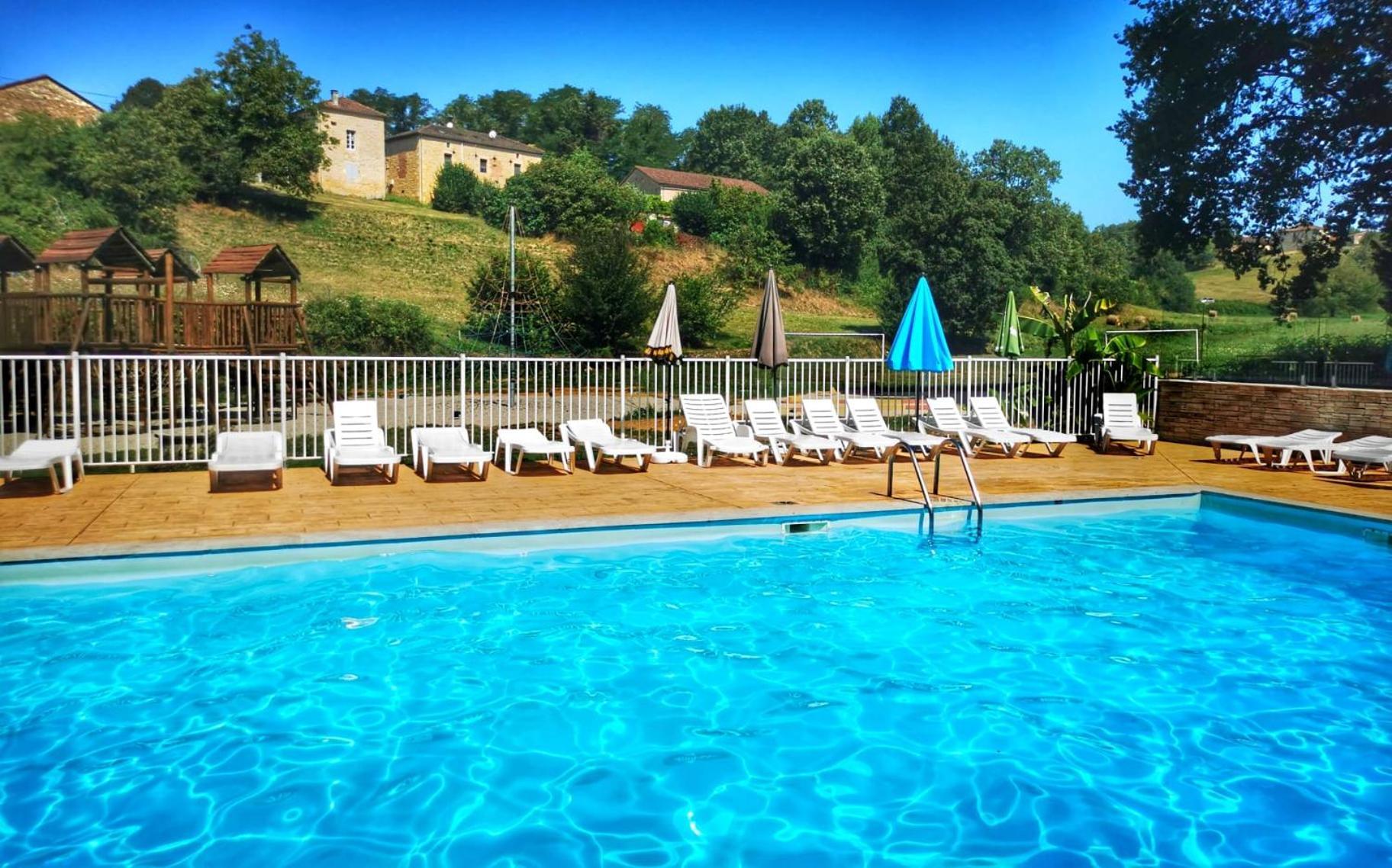 Camping Nature Le Valenty Mobil-Home-Dordogne Panoramique Clim Piscine Soturac Extérieur photo